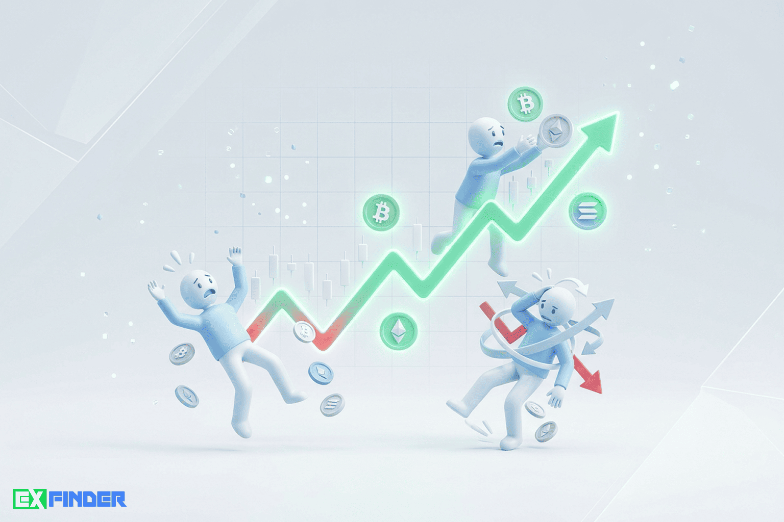 Por qué la mayoría de las personas pierden dinero en cripto incluso durante un mercado alcista