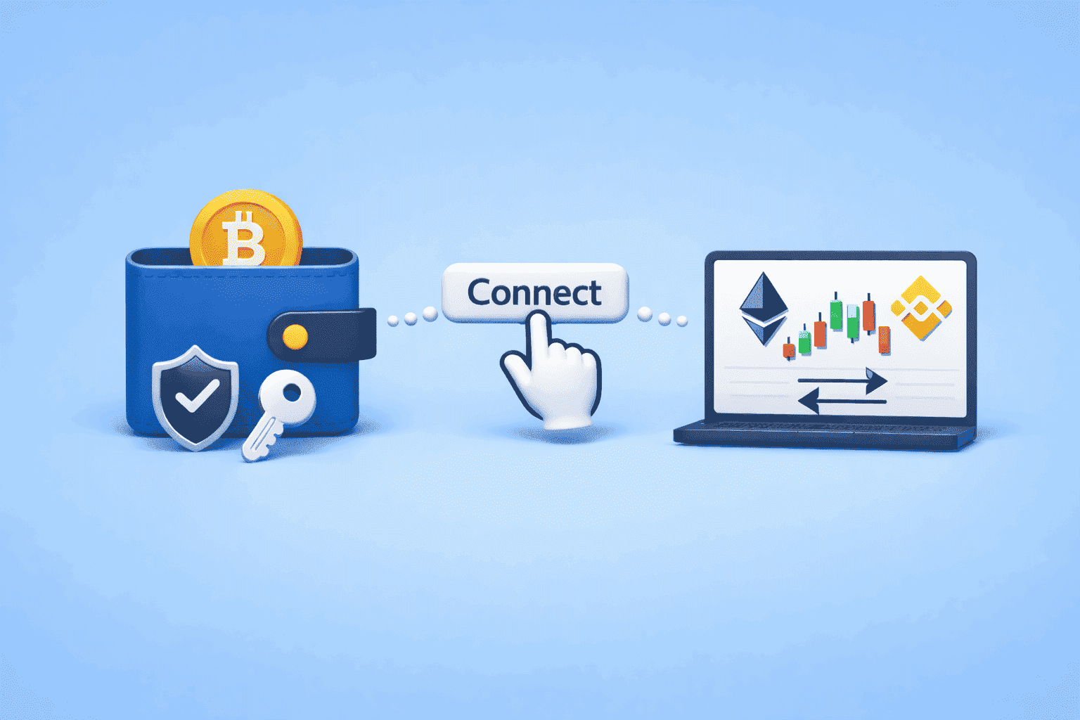  Как подключить кошелёк к DEX-бирже