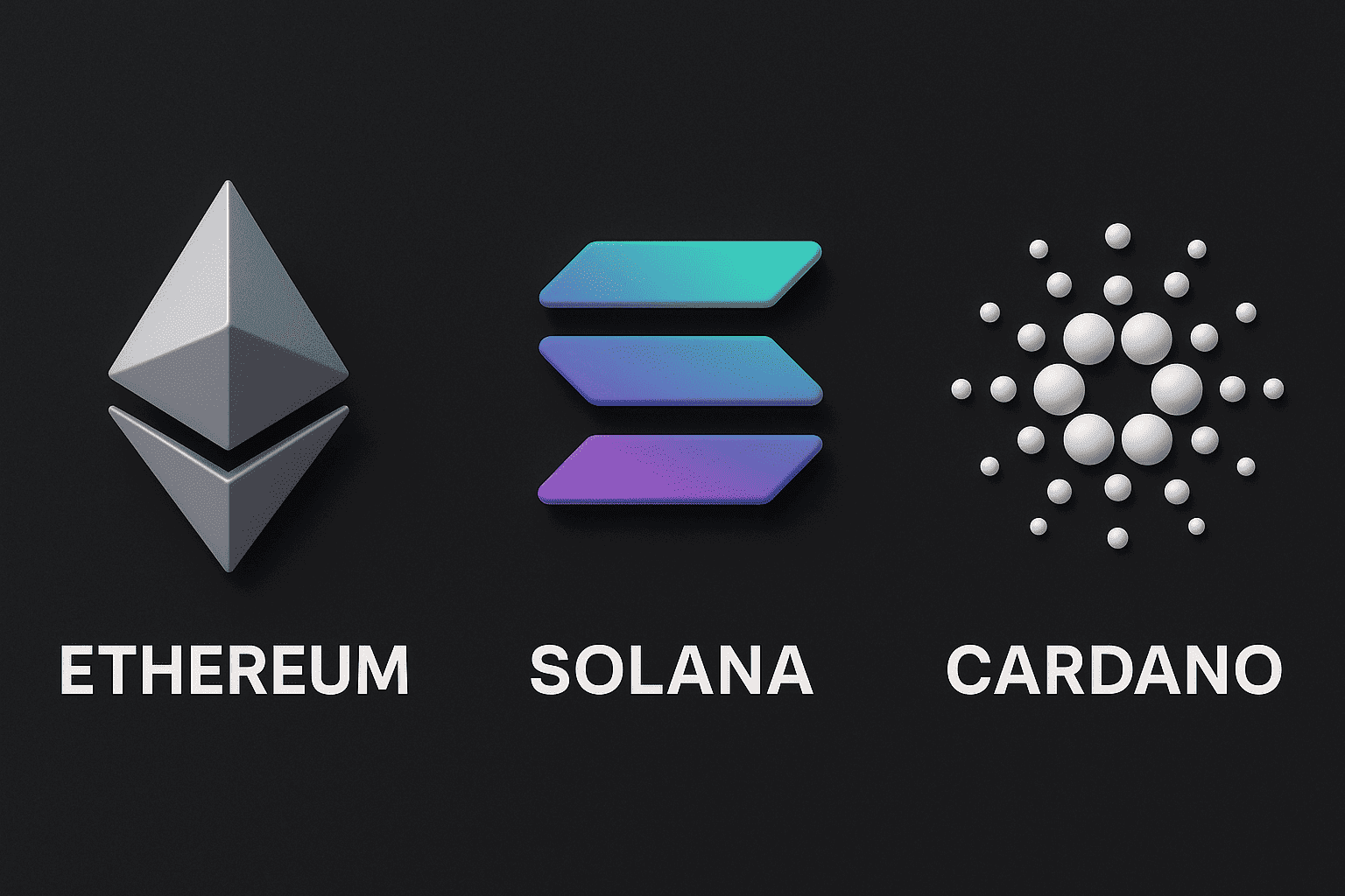  Comparison of Popular Blockchains: Ethereum, Solana, Cardano